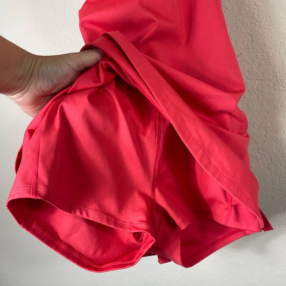 Free People Movement One More Serve Tennis Mini Dress Strappy Cutout Size L - Picture 3 of 11